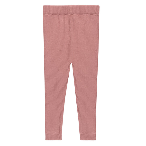 Winter Rose Ruffle Diamond Knit Leggings