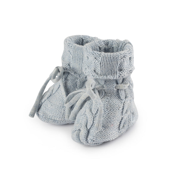 Soft Sky Cashmere Feel Cableknits Booties